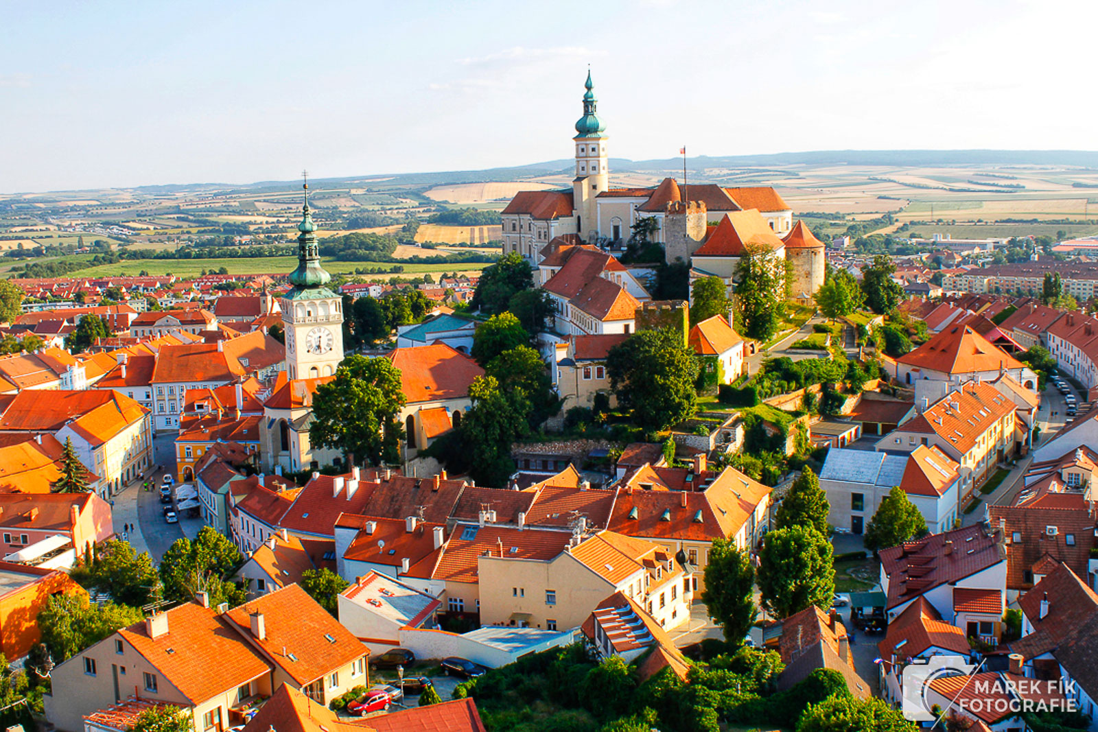 Městská scenérie a architektura Mikulova