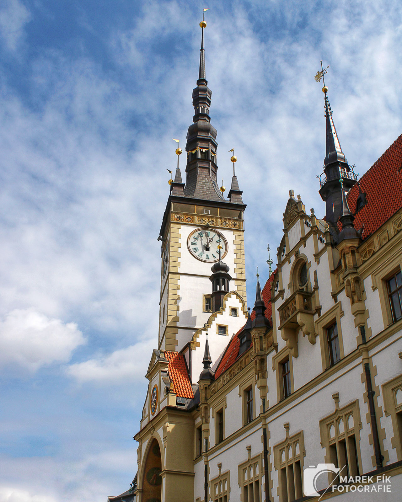 Městský detail z centra Olomouce