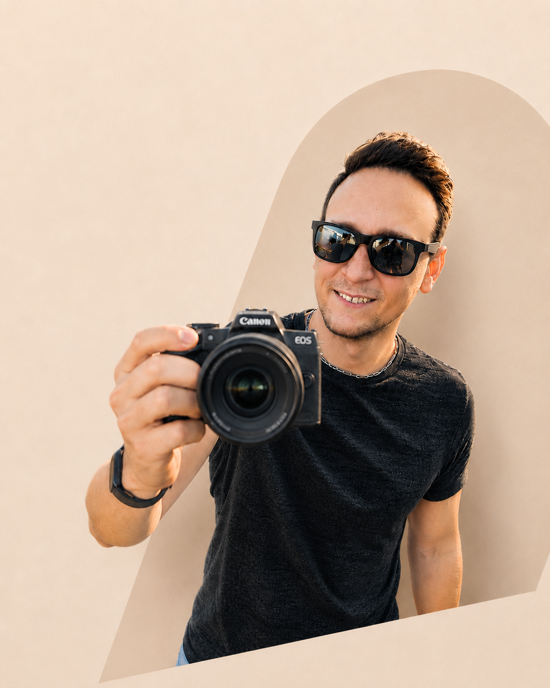 Marek Fík s fotoaparátem